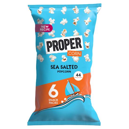 Propercorn Sea Salted Popcorn (6 ct)