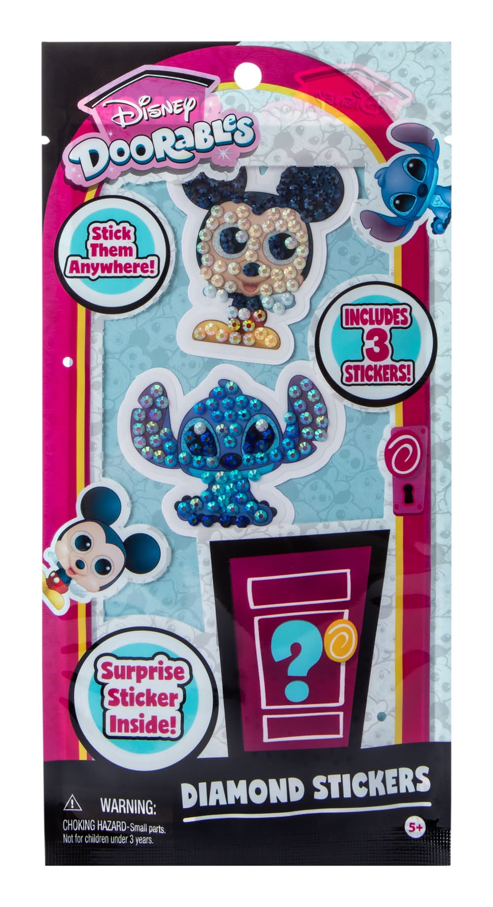 Disney Doorables Diamond Stickers