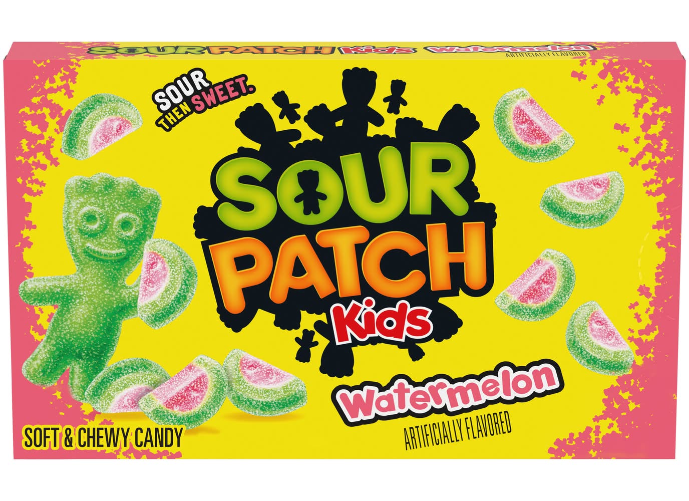 Sour Patch Kids Chewy Candy, Watermelon (3.5 oz)