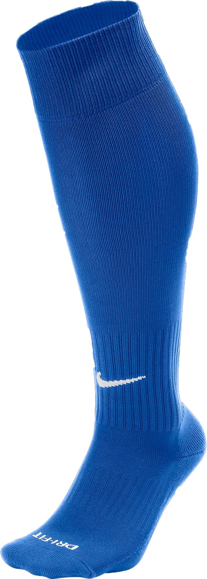 Nike Adult Classic II Cushion Over-the-Calf Soccer Socks (Royal Blue/White, M)