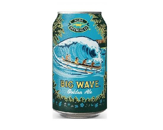 283998：コナビール ビッグウェーブ ゴールデンエール 355ML缶 / Kona Brewing Big Wave Golden Ale