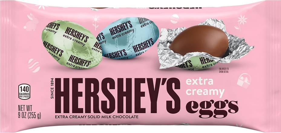 Hershey's Extra Creamy Milk Chocolate Eggs