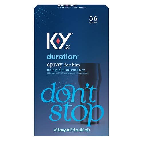K-Y Duration Male Genital Desensitizer Spray 36 Sprays - 0.16 fl oz
