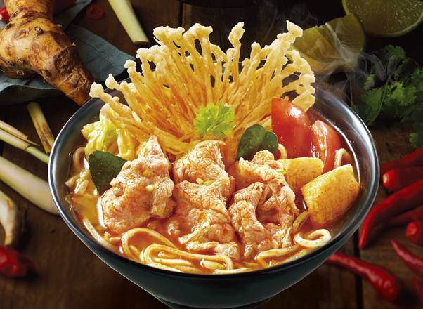 酸辣番茄豬肉系列 Sour and Spicy Pork Noodles with Tomato