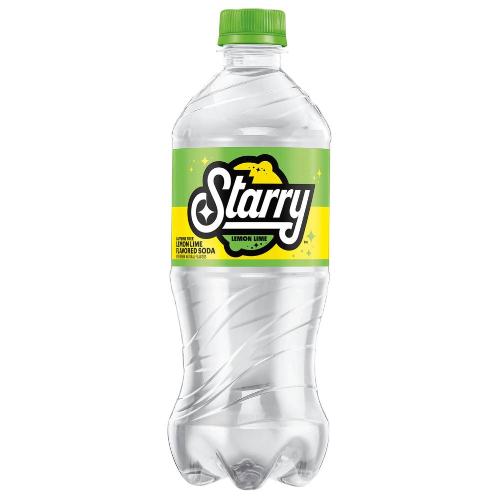 Starry Soda, Lemon Lime (20 fl oz)