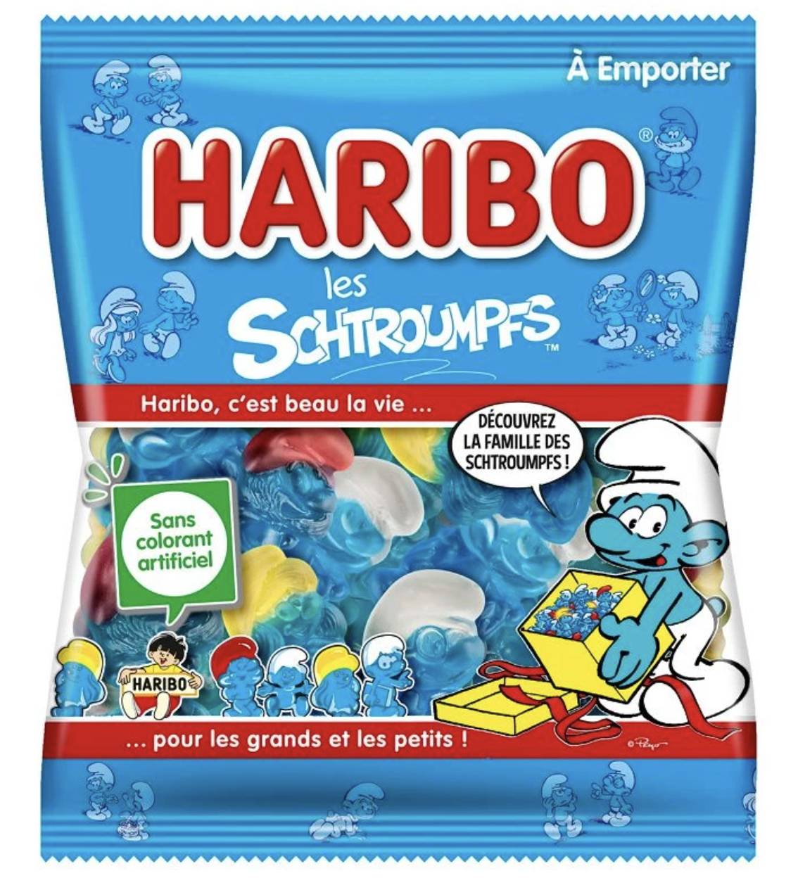 HARIBO les Schtroumps