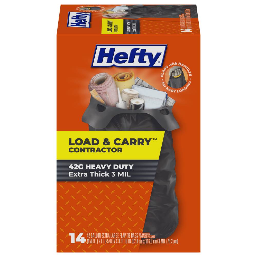 Hefty Load & Carry Contractor Bags