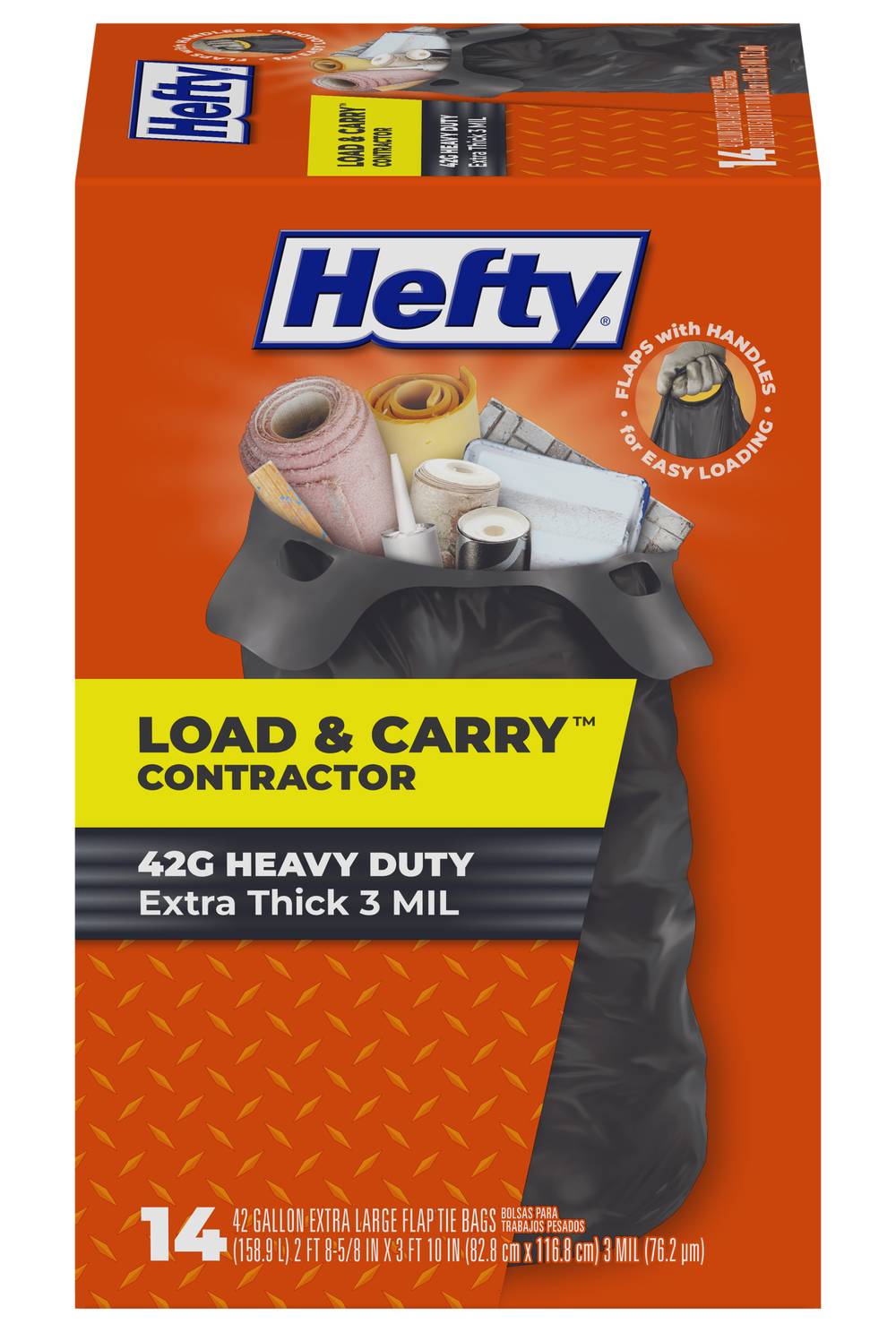 Hefty Load & Carry Contractor Bags