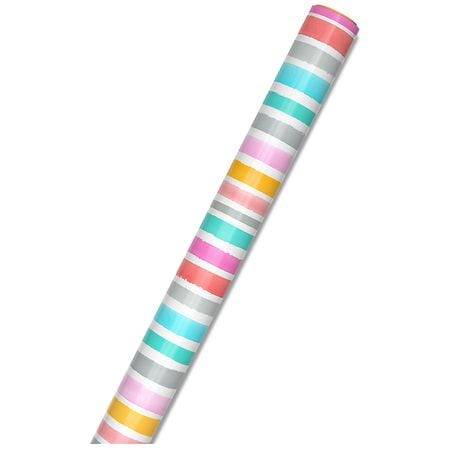 Hallmark Wrapping Paper Watercolor Stripe