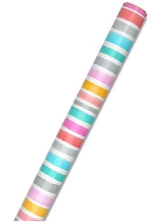 Hallmark Wrapping Paper Watercolor Stripe