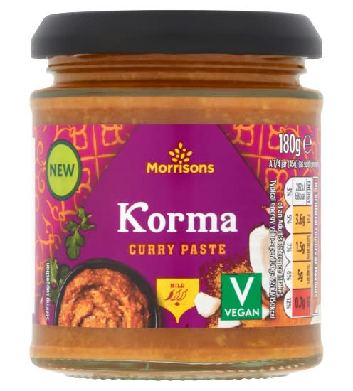 Morrisons Korma Curry Paste (180g)