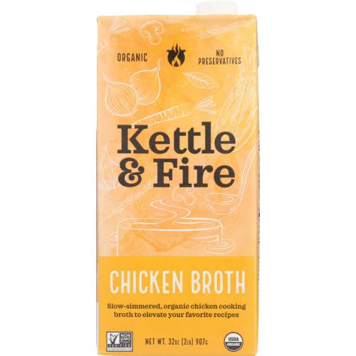 Kettle & Fire Organic Chicken Cooking Broth