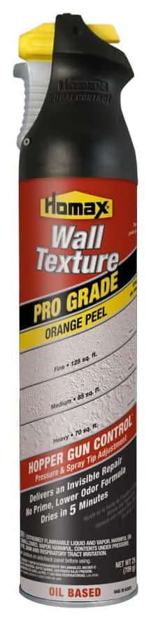 Homax Pro Grade 25 Oz. Dual Control Orange Peel Quick Dry Oil-Based Wall Spray Texture