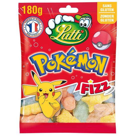 LUTTI - Bonbons Pokemon Fizz  - 180g