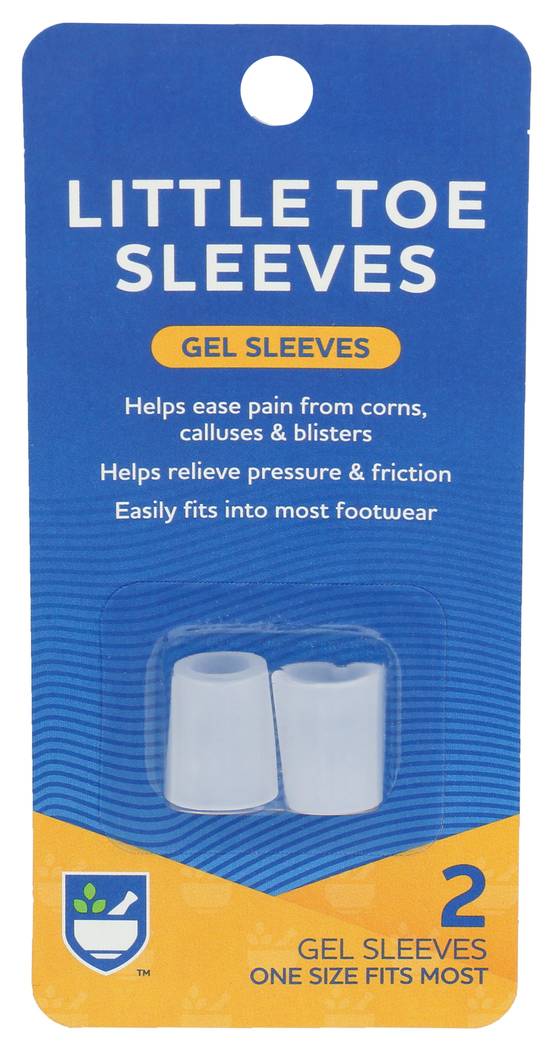 Rite Aid Foot Care Little Toe Sleeves (2 ct)