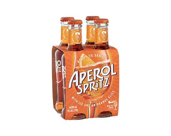 Aperol Spritz Bottle 4x200mL