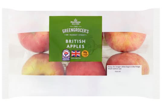 Morrisons British Apples (6 pack)