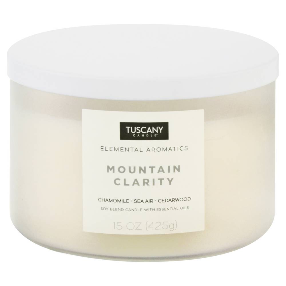 Tuscany Candle Elemental Aromatics Mountain Clarity Candle