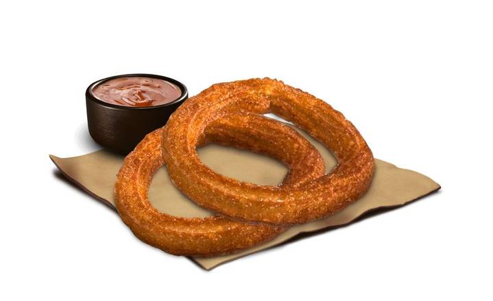 2 Churros Donas con Caramelo