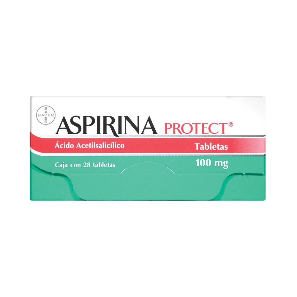 Bayer · Aspirina protect tabletas 100 mg (28 un)