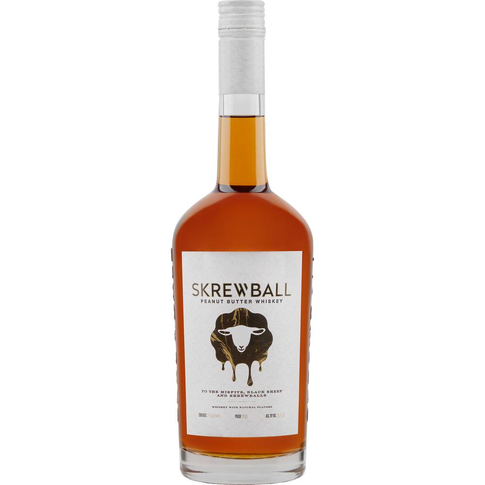 Skrewball California Peanut Butter Whiskey (750 ml)