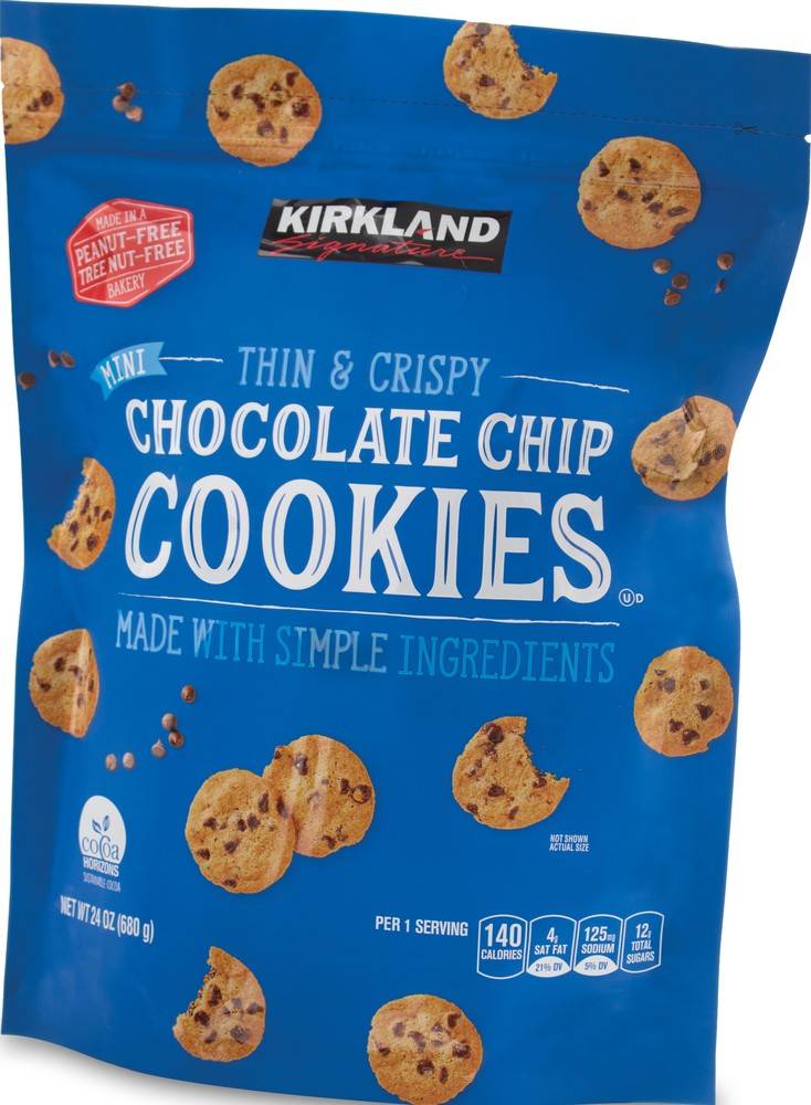 Kirkland Signature Mini Chocolate Chip Cookies (1.5 lbs)