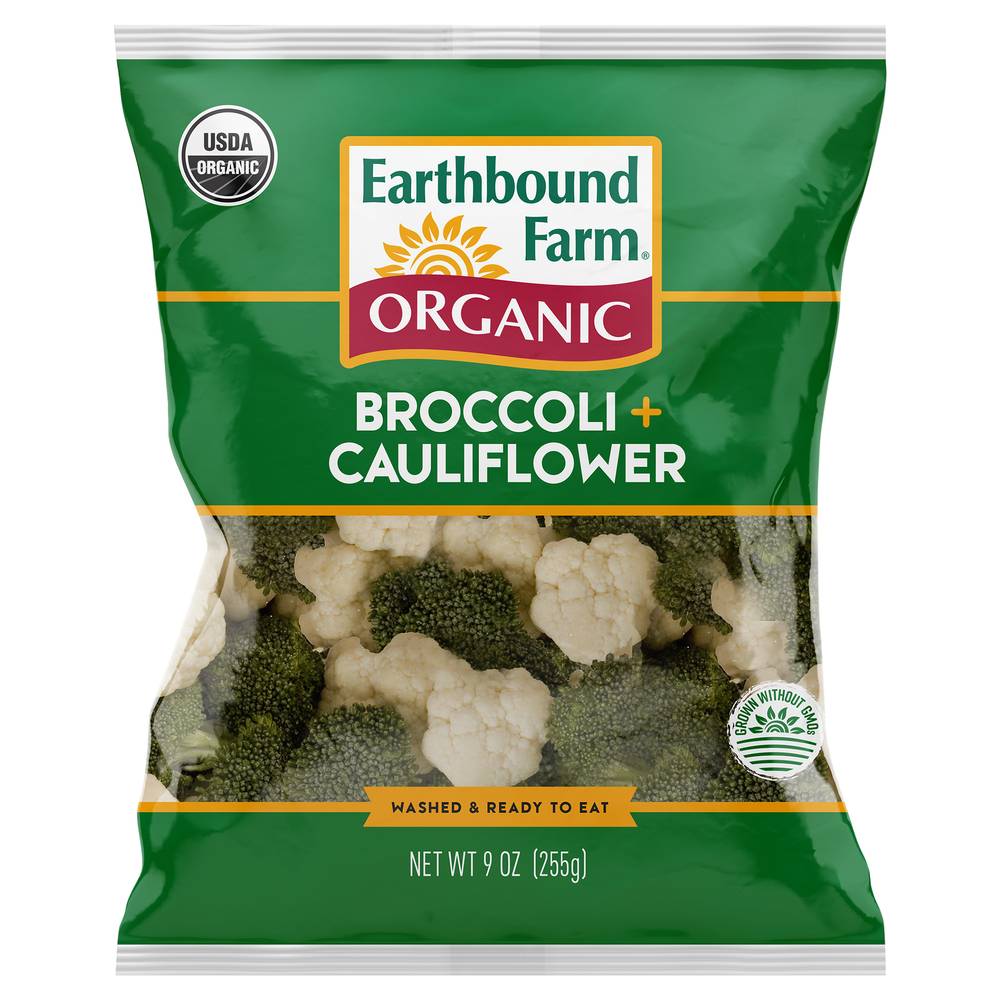 Earthbound Farm Broccoli & Cauliflower (9 oz)