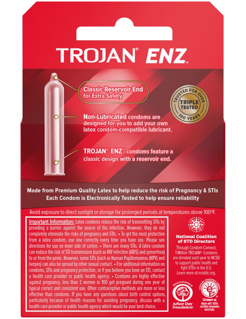 CVS Pharmacy - Trojan Non-Lubricated Premium Latex Condoms (0.64 oz, 3 ct)  - Delivery in Under an Hour | Uber Eats