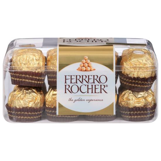 Ferrero Rocher Fine Hazelnut Chocolates (16 ct)