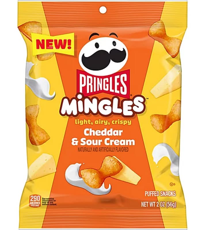 Pringles Mingles Cheddar & Sour Cream 2oz