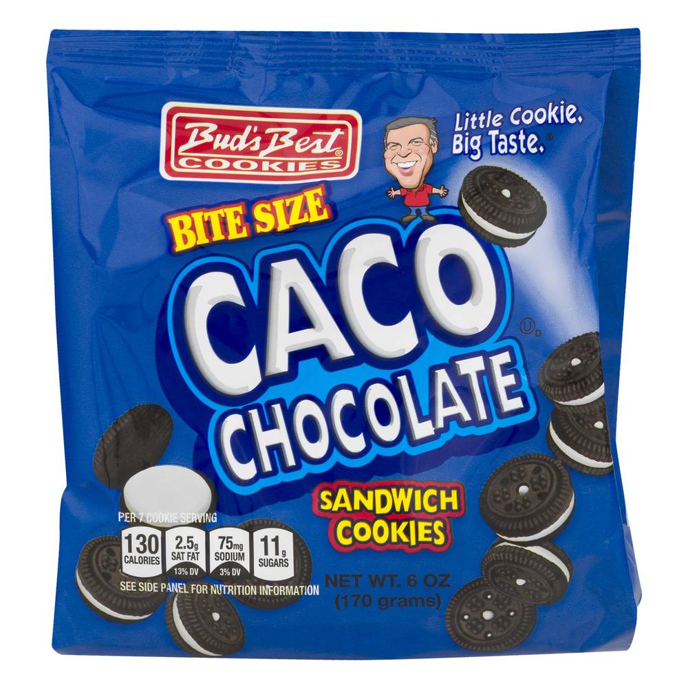 Bud's Best Caco Chocolate Sandwich Cookies (6 oz)