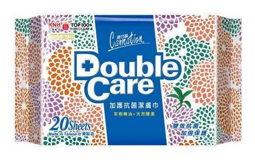 康乃馨抗菌濕巾20片-5510218