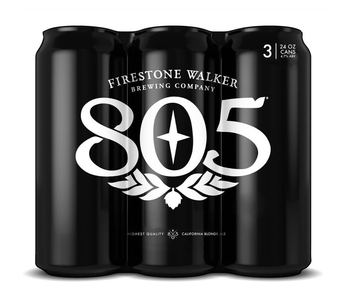 Firestone Walker Brewing Company 805 Blonde Ale Beer (3X24 Fl oz) (4.7% ABV)