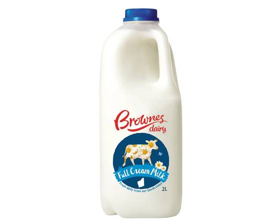 Brownes Full Cream Milk 2L