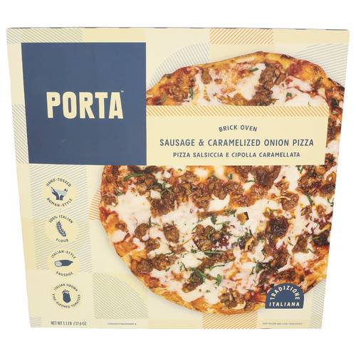 Porta Sausage & Caramelized Onion Pizza