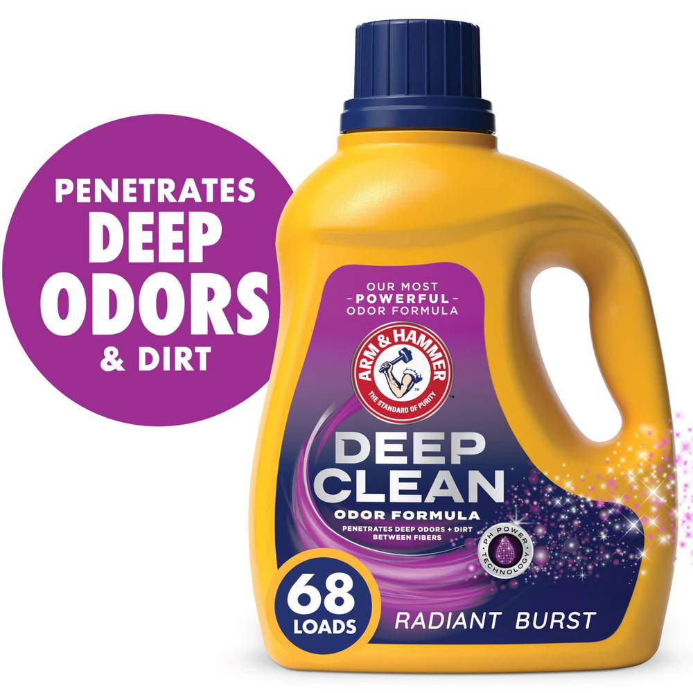 Arm & Hammer Deep Clean Odor Liquid Laundry Detergent