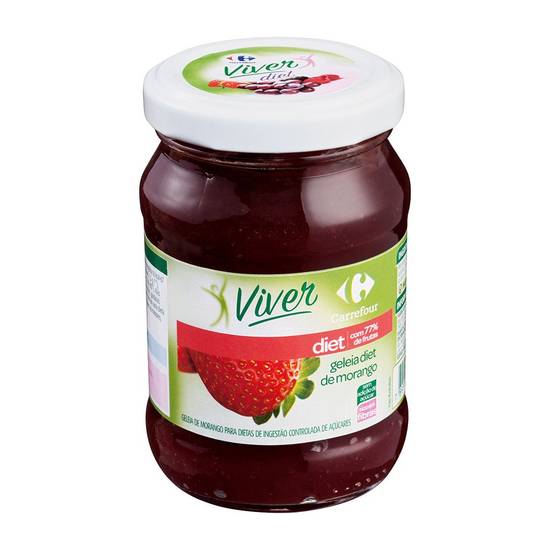 Carrefour viver geleia diet de morango (200 g)