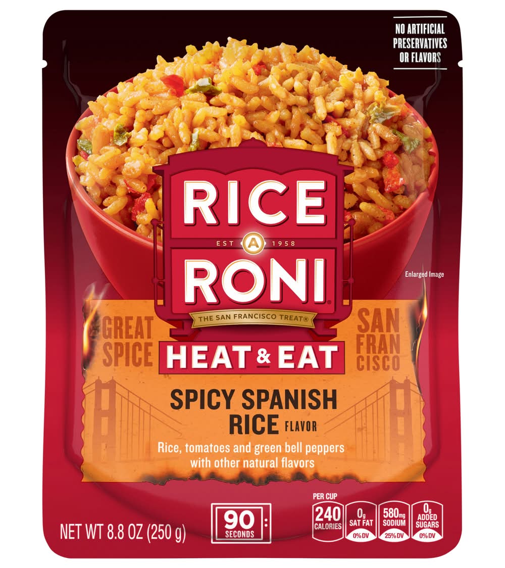 Rice-A-Roni Heat & Eat, Spicy Spanish Rice (8.8 oz)