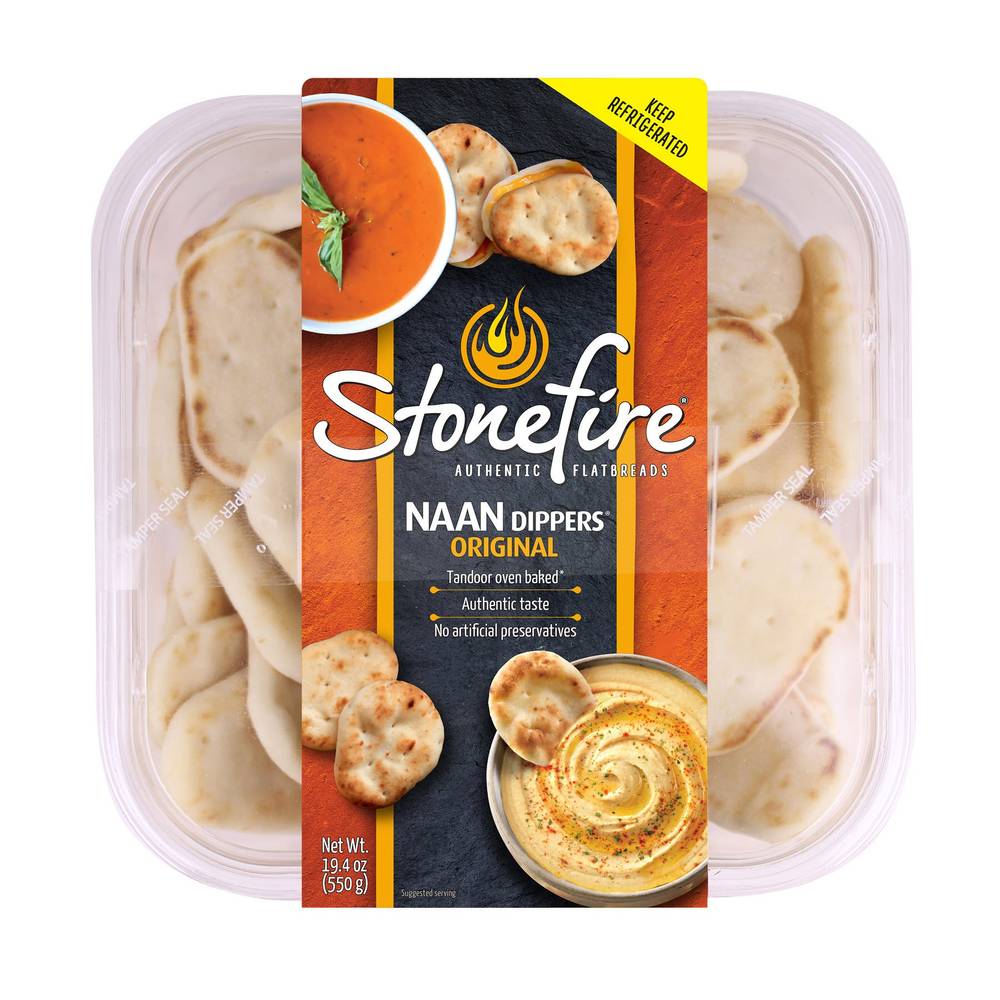 Stonefire Original Tandoor Baked Naan Dippers (19.39 oz)