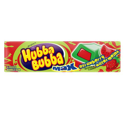 Hubba Bubba Max Strawberry Watermelon Gum (5x 1oz counts)