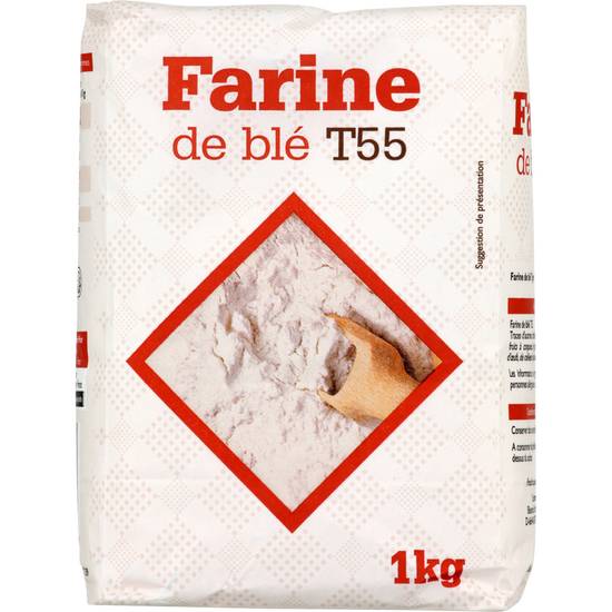 Farine de blé T55 Le prix Gagnant 1kg