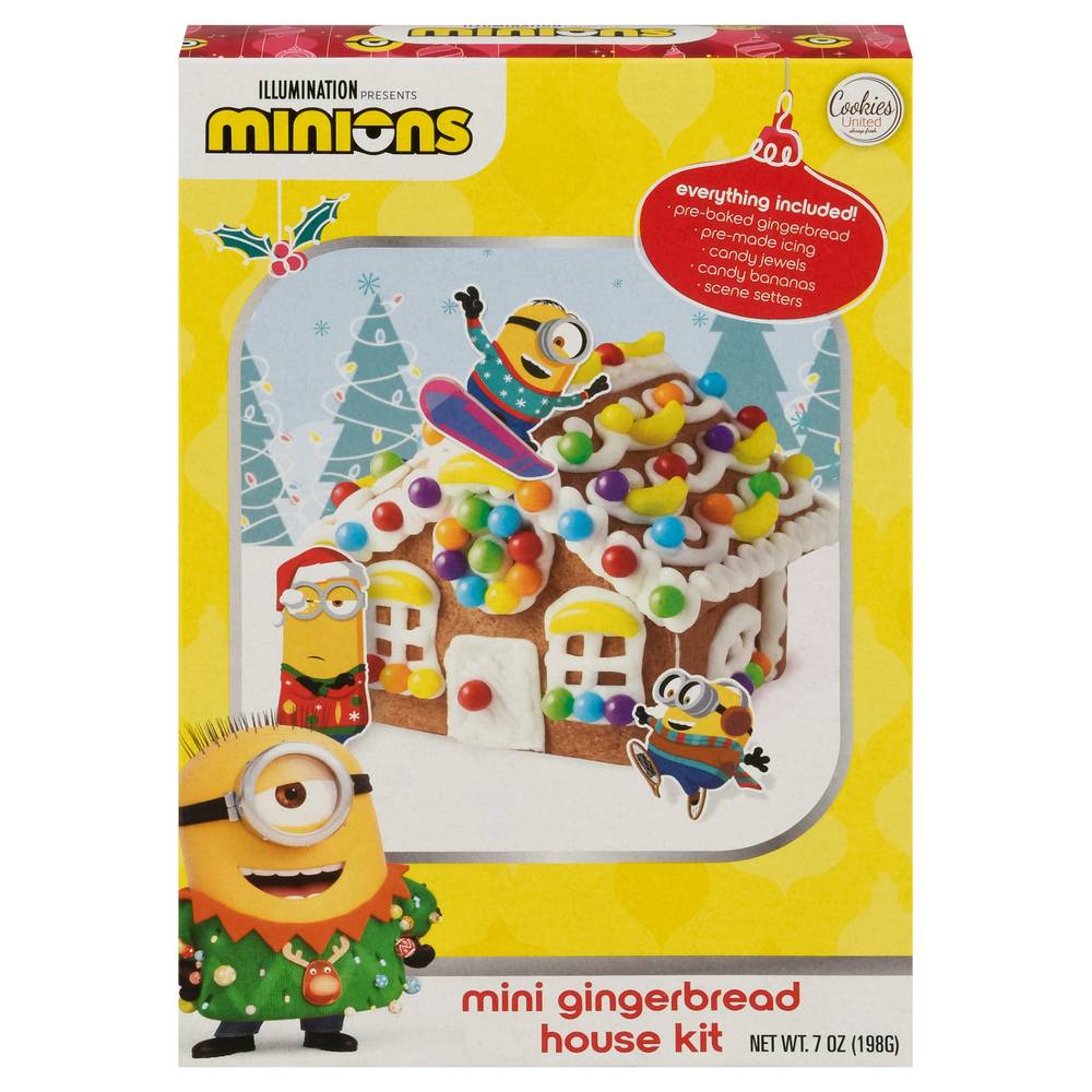 Minions Mini Gingerbread House Kit (7 oz)