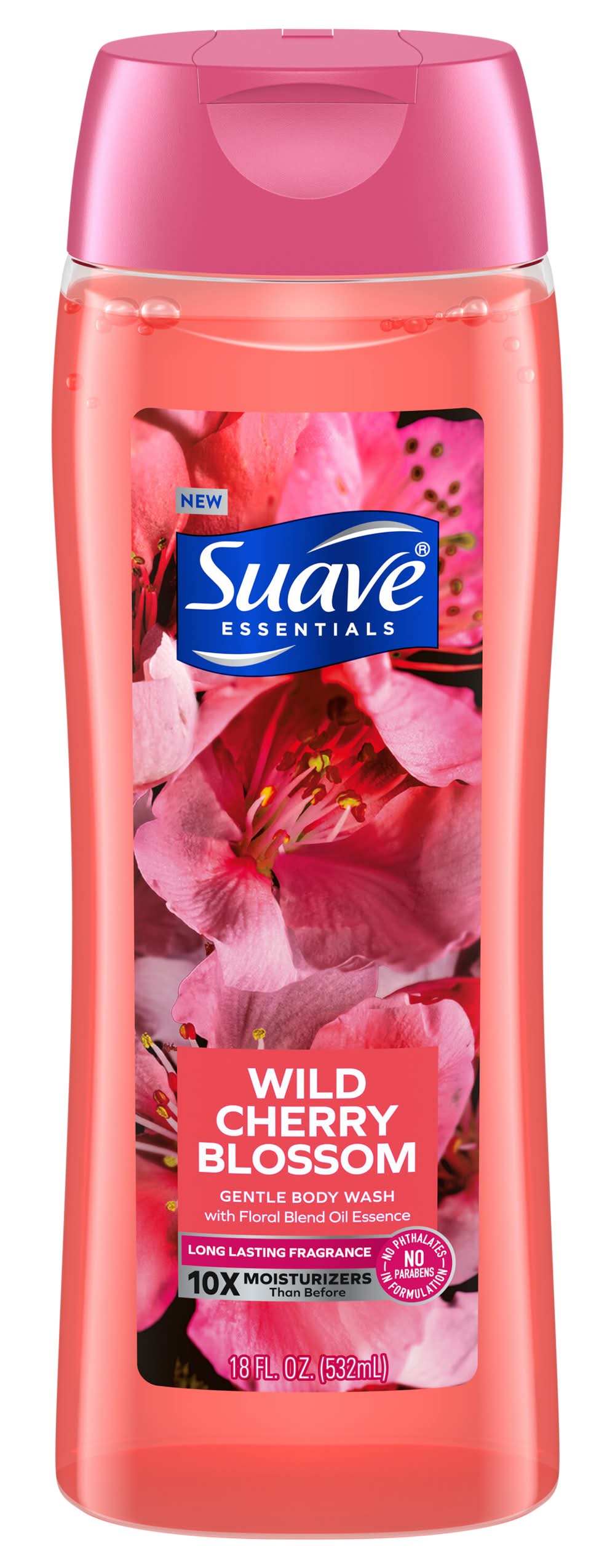 Suave Wild Cherry Blossom Body Wash (18 fl oz)