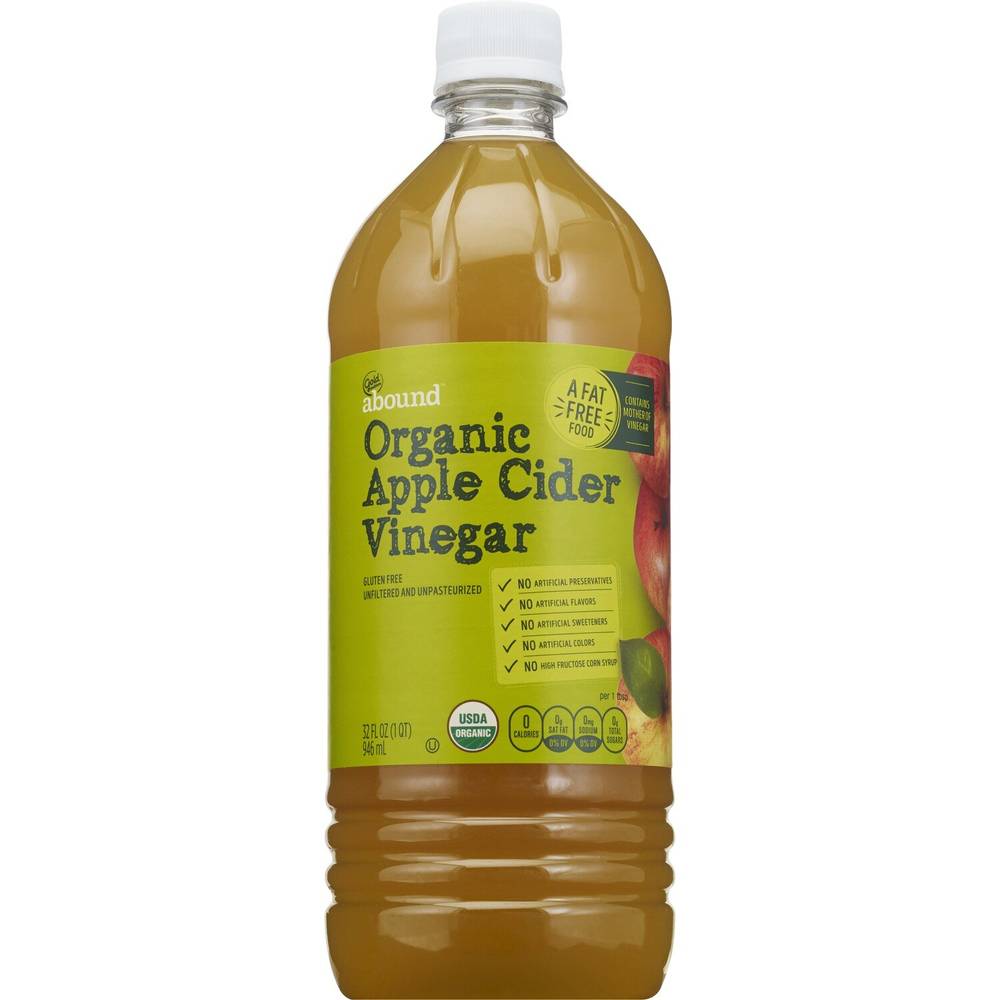Gold Emblem Abound Organic Apple Cider Vinegar, 32 OZ