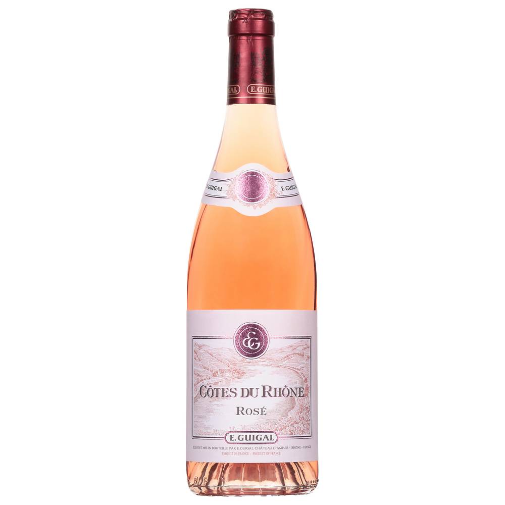 E. Guigal Cotes Du Rhone Rose Wine (750 ml)