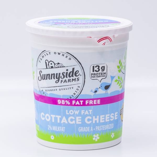Sunnyside Farms, Low Fat Cottage Cheese