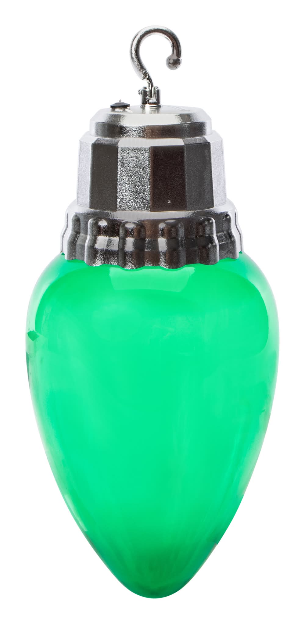 Christmas Snow Cool XL Light Bulb Green
