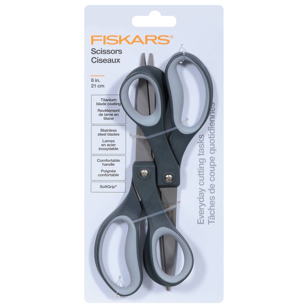 Fiskars Ciseaux Scissors, 8 in. (2 ct)