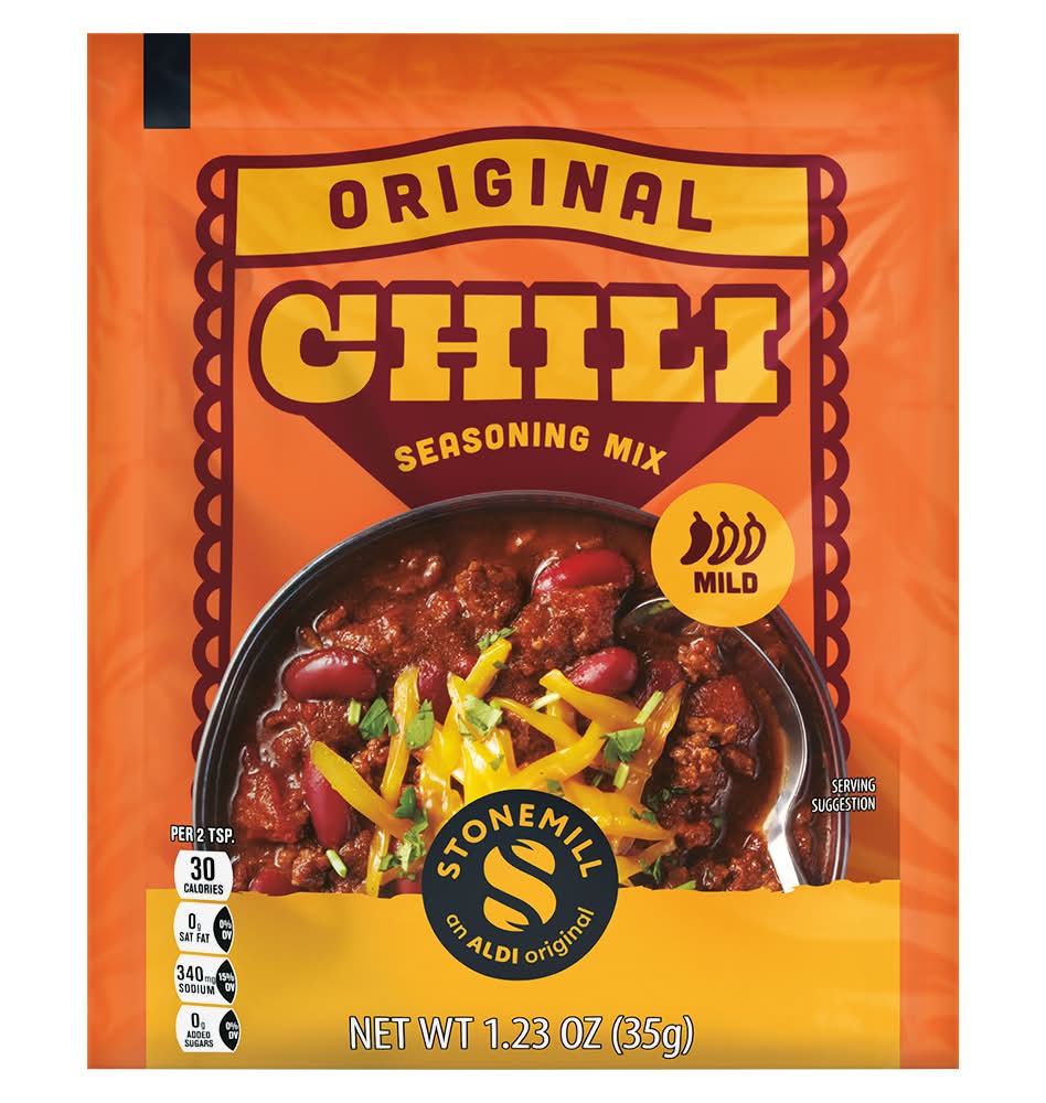 Stonemill Chili Seasoning Mix, Original (1.25 oz)