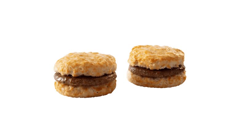 2 Sausage Biscuits
